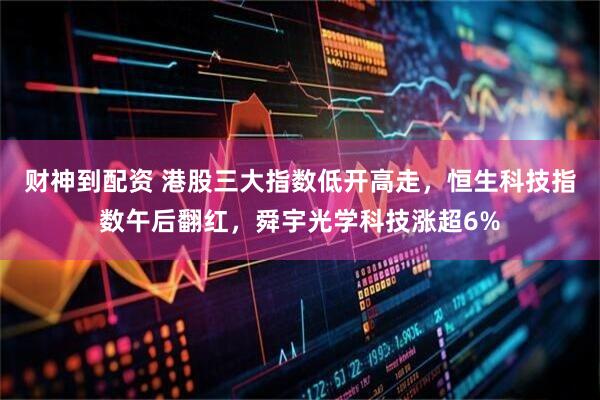 财神到配资 港股三大指数低开高走，恒生科技指数午后翻红，舜宇光学科技涨超6%